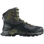 Botas-Salomon-Quest-Element-Gore-Tex-Trekking-Hiking-Hombre-Black-Deep-Lichen-Green-Olive-Night-414571