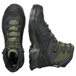 Botas-Salomon-Quest-Element-Gore-Tex-Trekking-Hiking-Hombre-Black-Deep-Lichen-Green-Olive-Night-414571-3