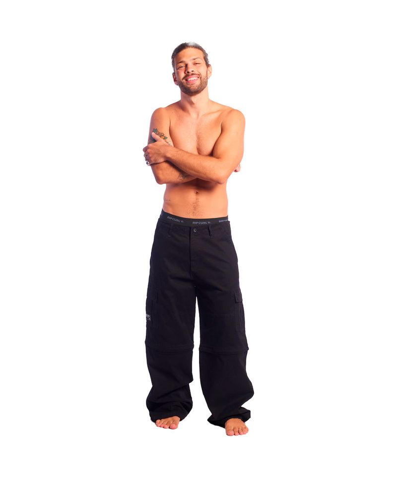 Pantalon-Desmontable-Rip-Curl-Loose-Cargo-Urbano-Hombre-Negro-01243-N2-2