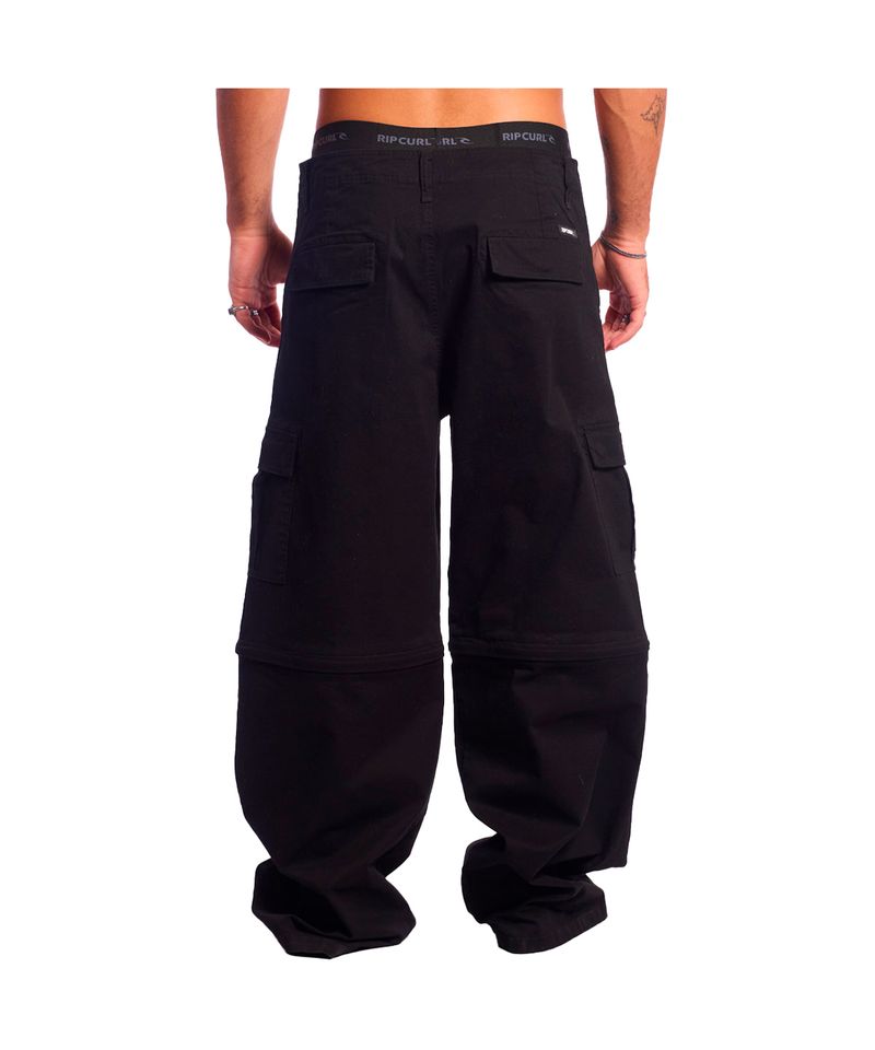 Pantalon-Desmontable-Rip-Curl-Loose-Cargo-Urbano-Hombre-Negro-01243-N2-4