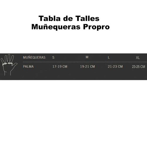 Protecciones Muñequeras Propro Unisex