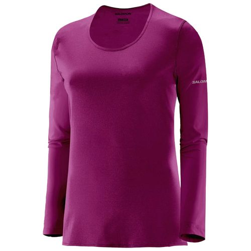 Remera Manga Larga Salomon Hybrid LS Mujer