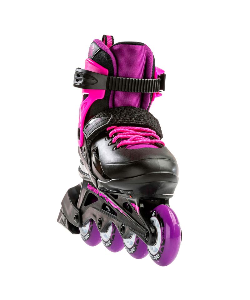 Patin-Rollers-Rollerblade-Fury-Extensible-Ninos-Ninas-Black-Pink-7067100-3