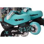 Patines-Rollers-Stark-Crazy-Skull-Extensibles-Ninos-Ninas-Turquesa-5813-2