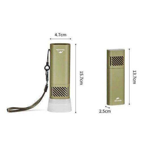 Linterna Recargable Naturehike Repelente para Mosquitos Powerbank
