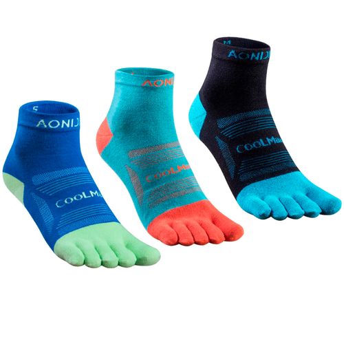 Tripack Medias Aonijie 5 Dedos Pack E4802 Unisex