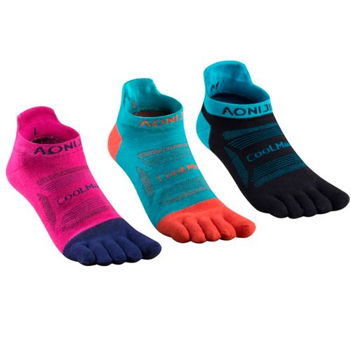 Tripack Medias Cortas Aonijie 5 Dedos Pack E4801 Unisex
