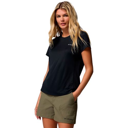 Remera Columbia Zero Rules Light Protección Solar UPF 50 Mujer