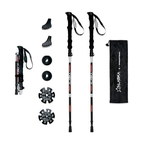Bastones Alaska Z Speed Trail Aluminio Plegable