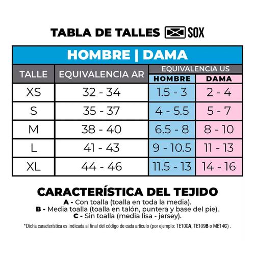 Medias Sox TechnoRun Unisex