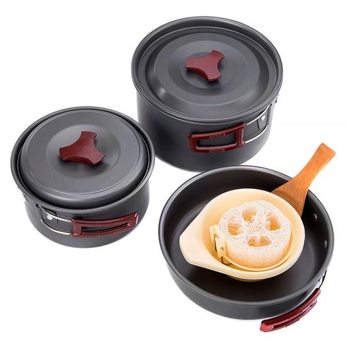 Marmita De Campamento 4 en 1 Naturehike Para 2-3 Personas