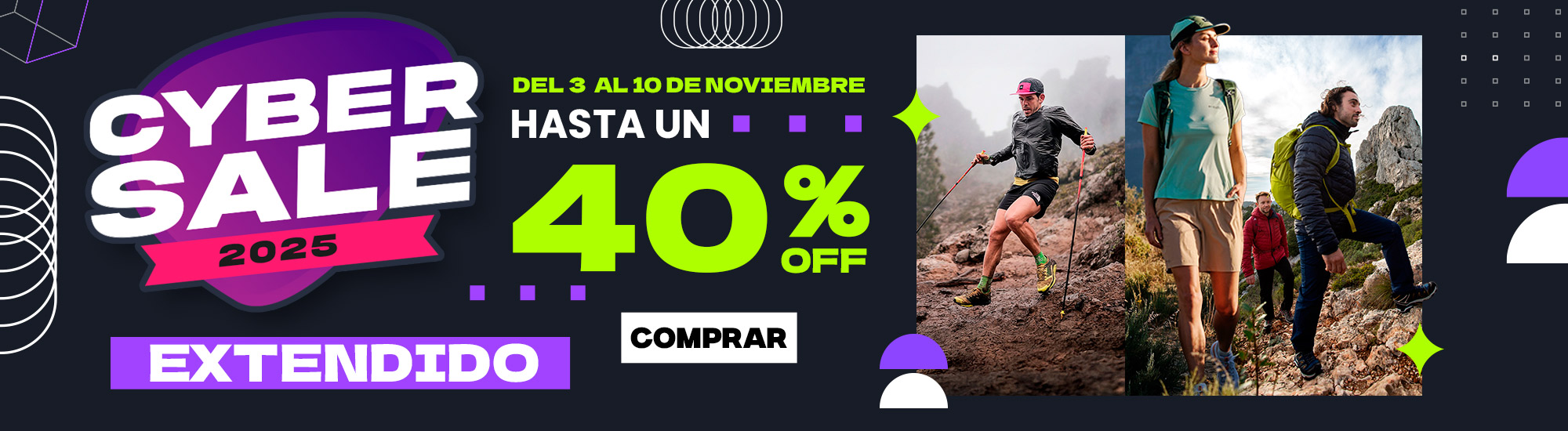 Cyber Sale en Universo Aventura